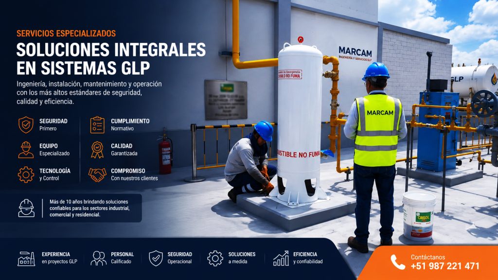 Ingeniería de Gas Diseñamos, implementamos y supervisamos sistemas de gas natural y GLP para aplicaciones industriales, comerciales y residenciales. Nuestros proyectos cumplen estrictamente con las normativas vigentes, priorizando la seguridad, la eficiencia operativa y la continuidad del suministro energético.
